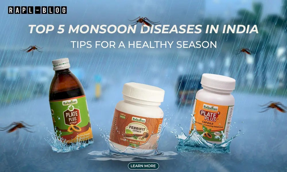 Top 5 Monsoon Diseases in India: Tips for a Healthy Season