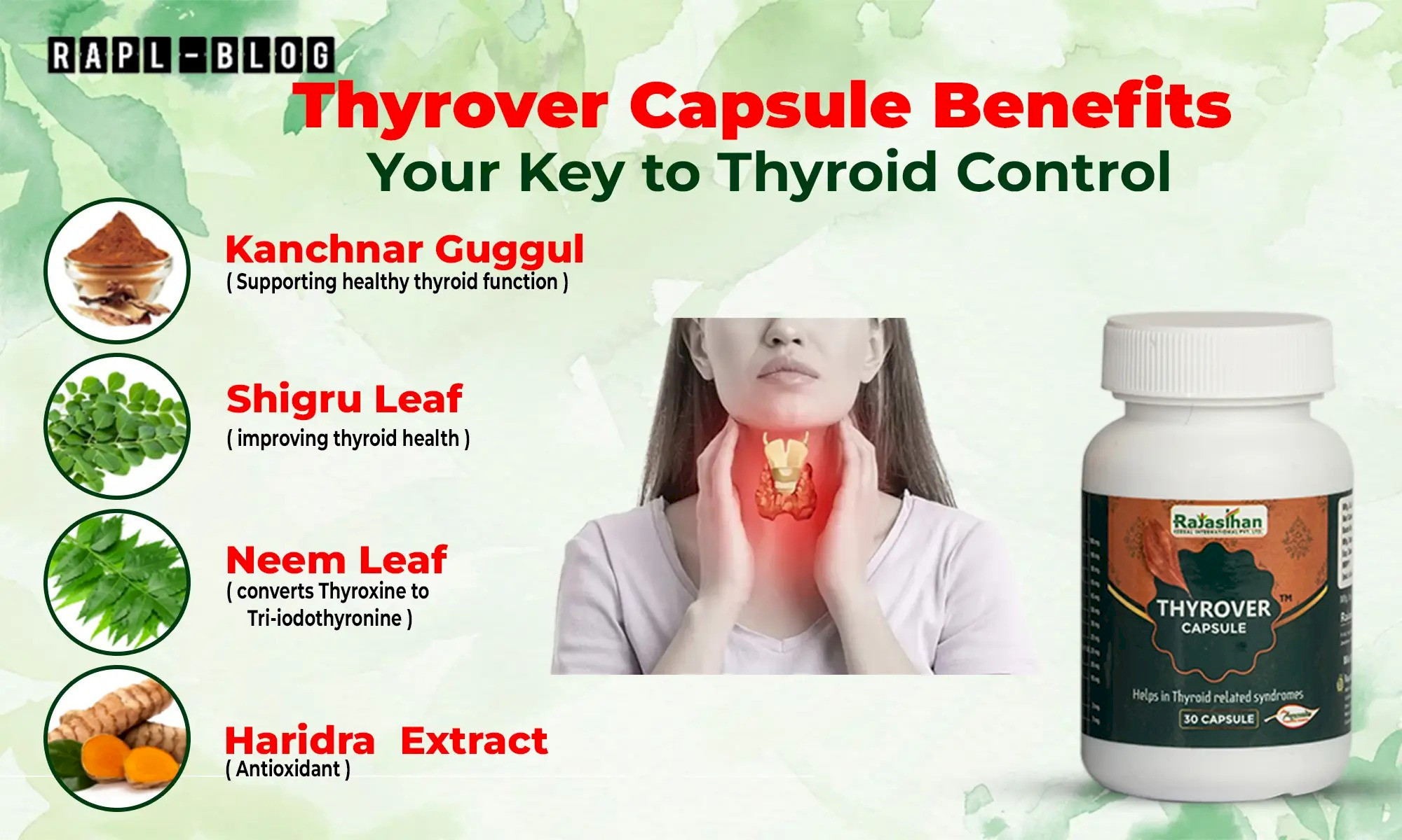 Thyrover Capsule Benefits: Your Key to Thyroid Control