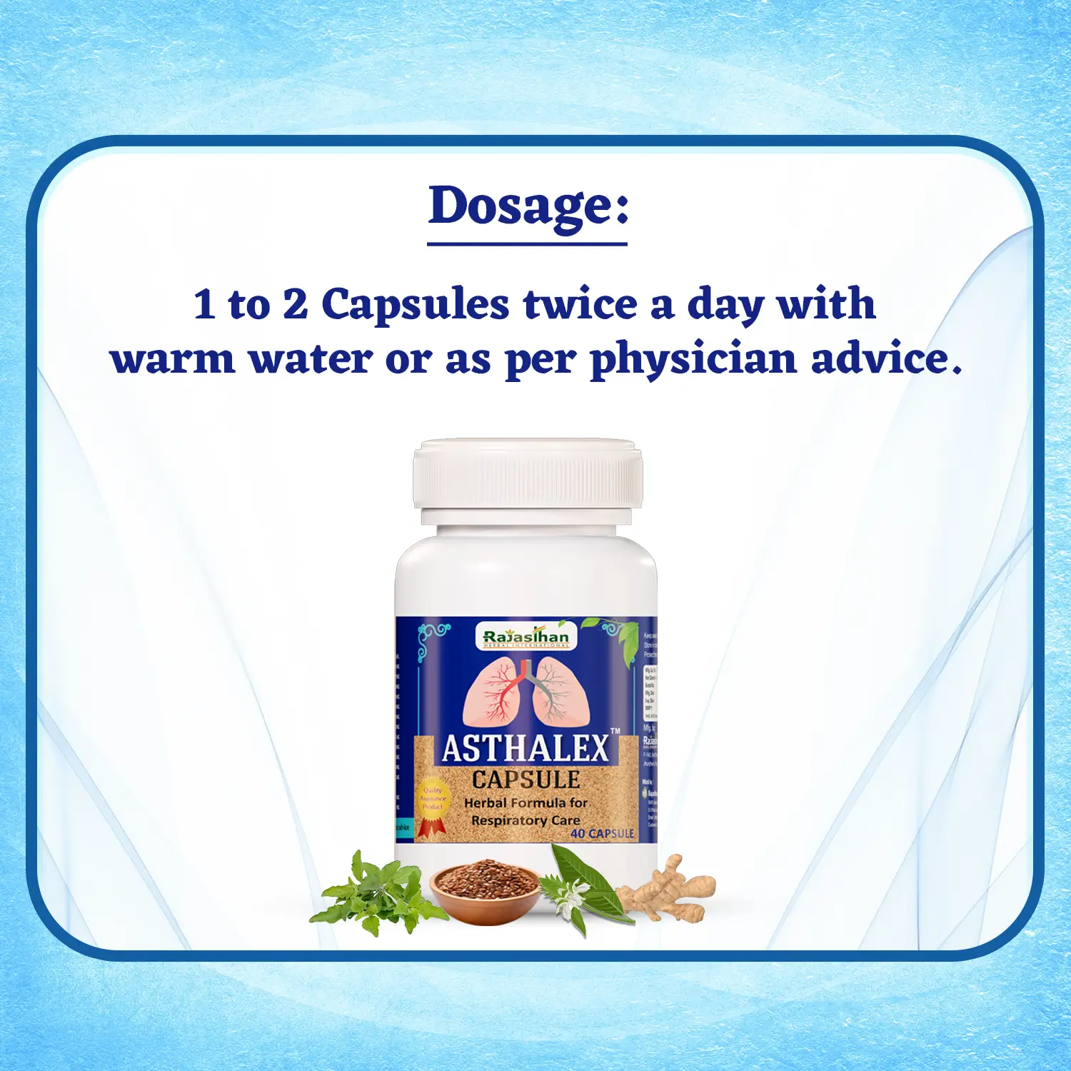 asthalex capsule dosage