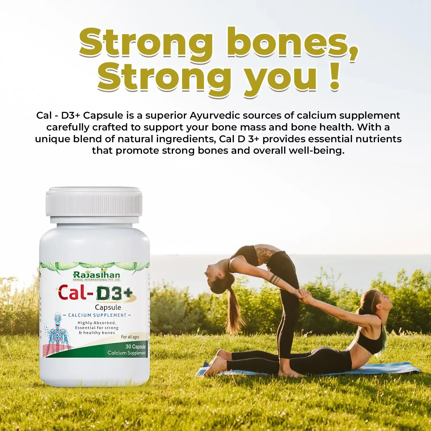 cal d3 for strong bones