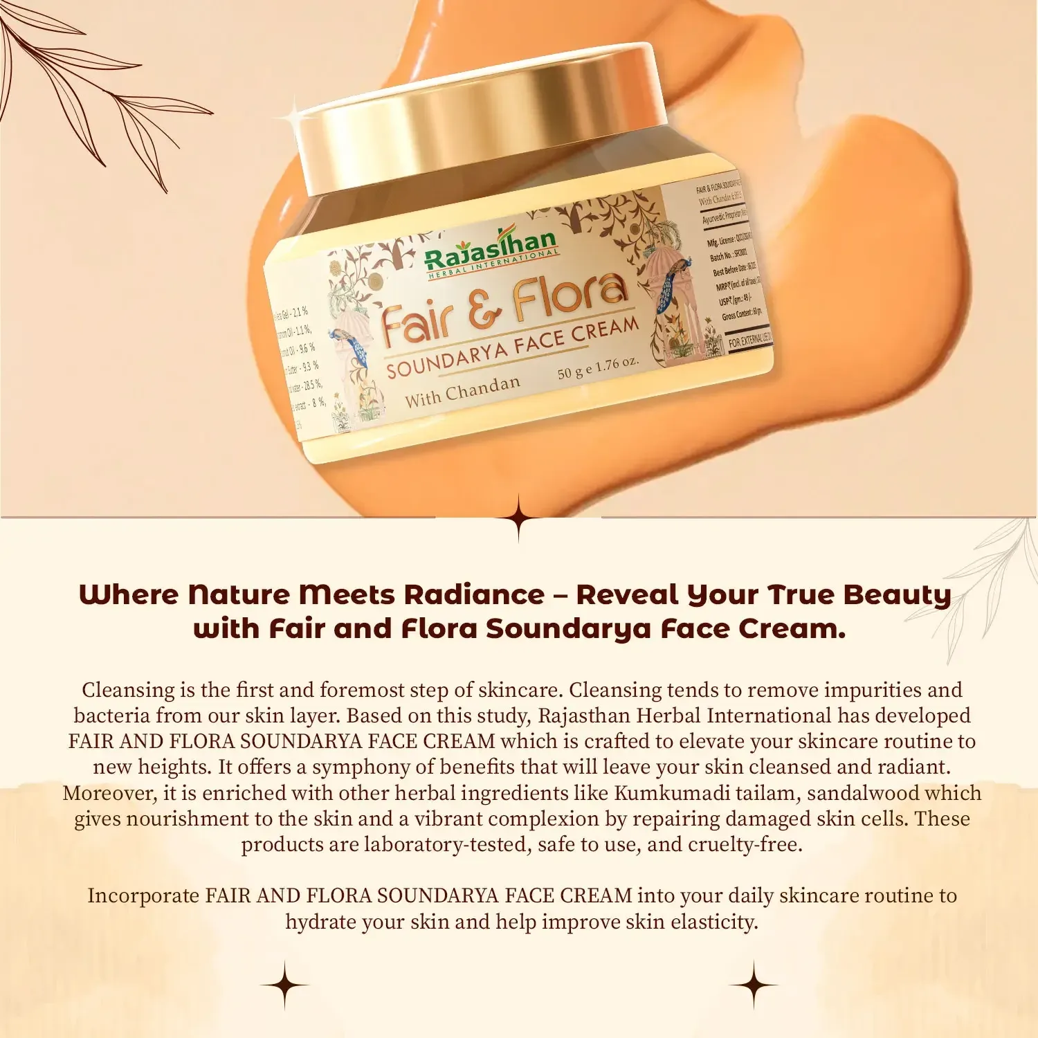 ayurvedic face cream for glowing skin