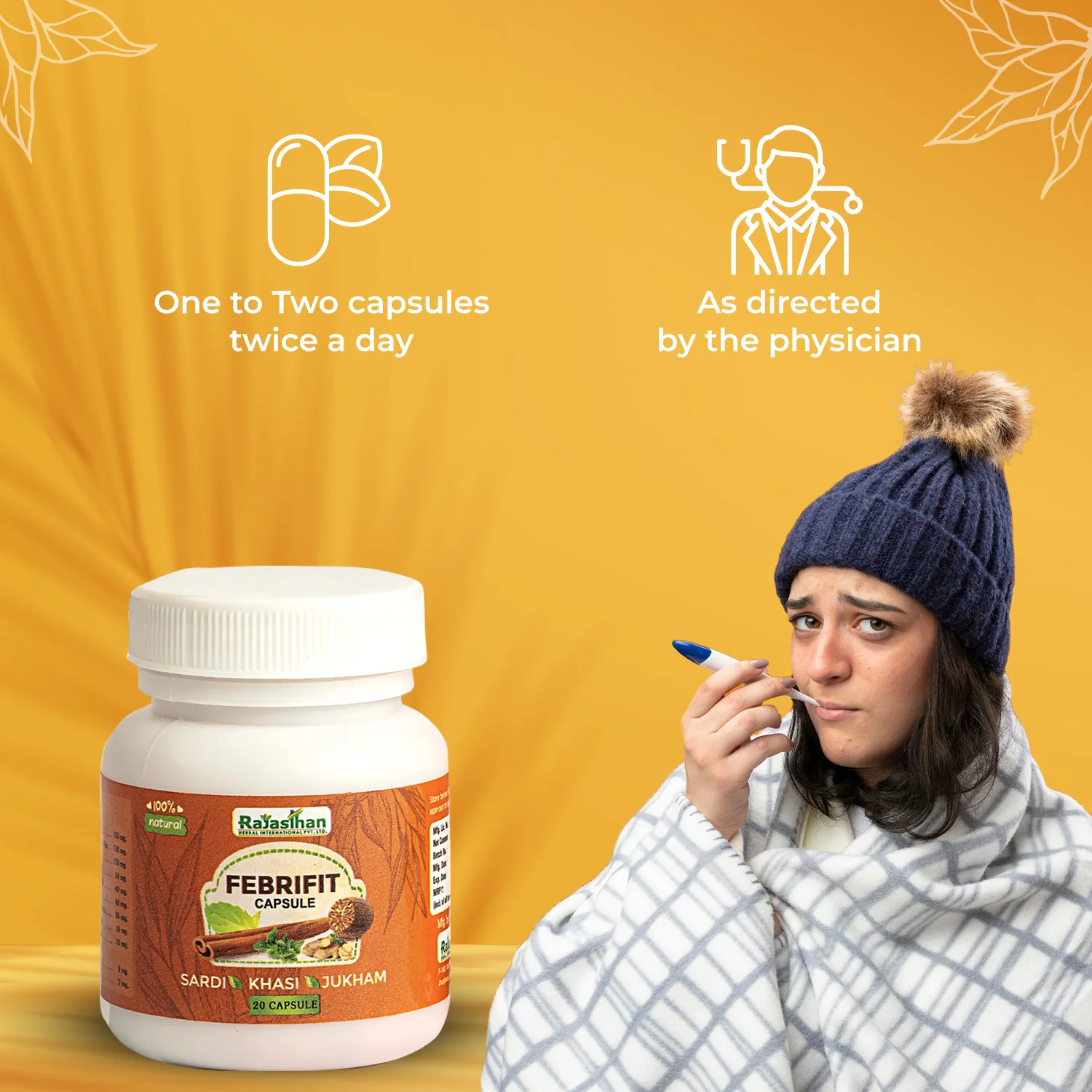 dosages of febrifit capsule