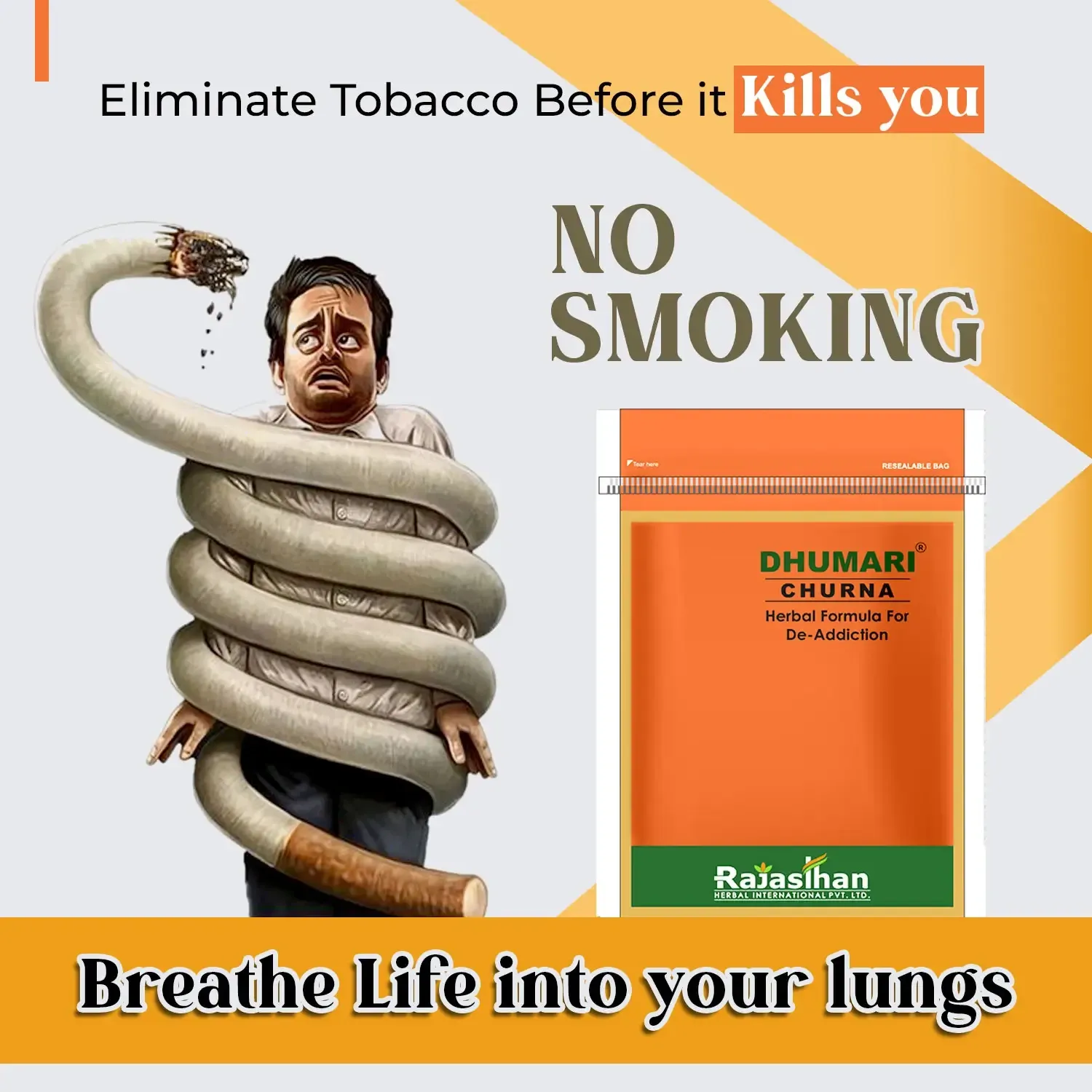 say no to smoking