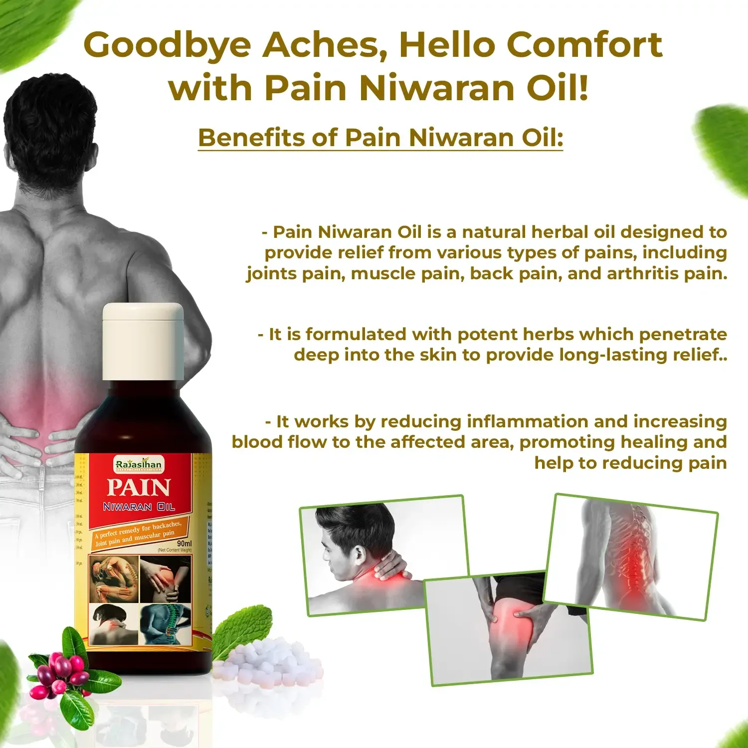 benefits of pain niwaran oil