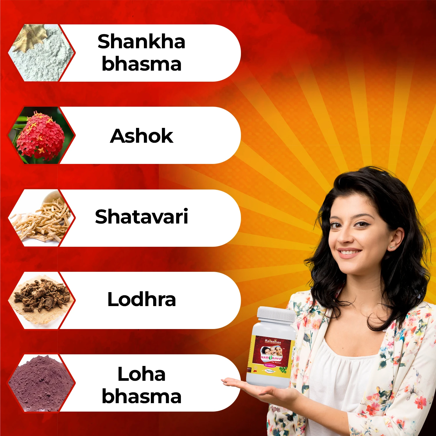 herbs in nari amrut capsule