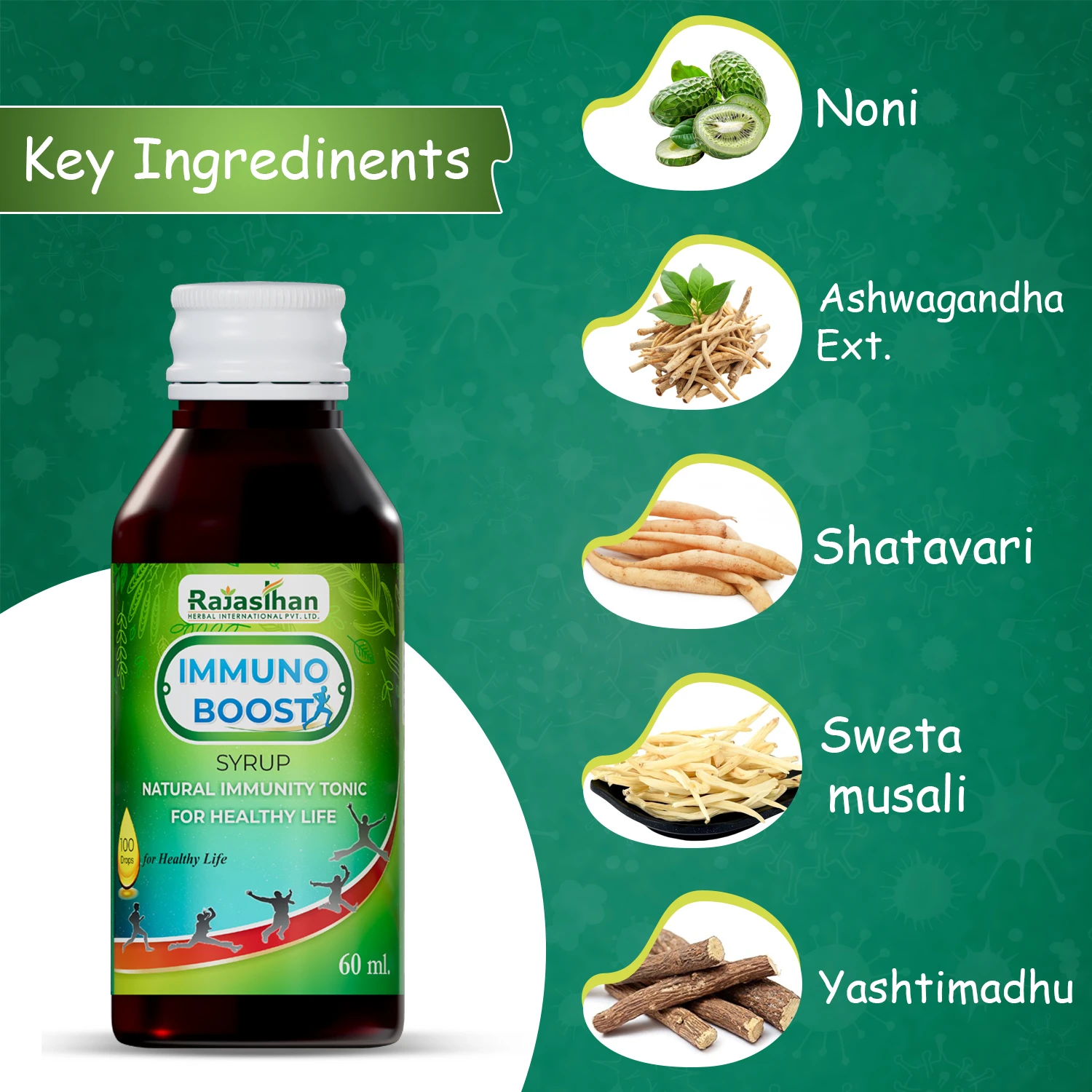 key ingredinents immunoboost syrup
