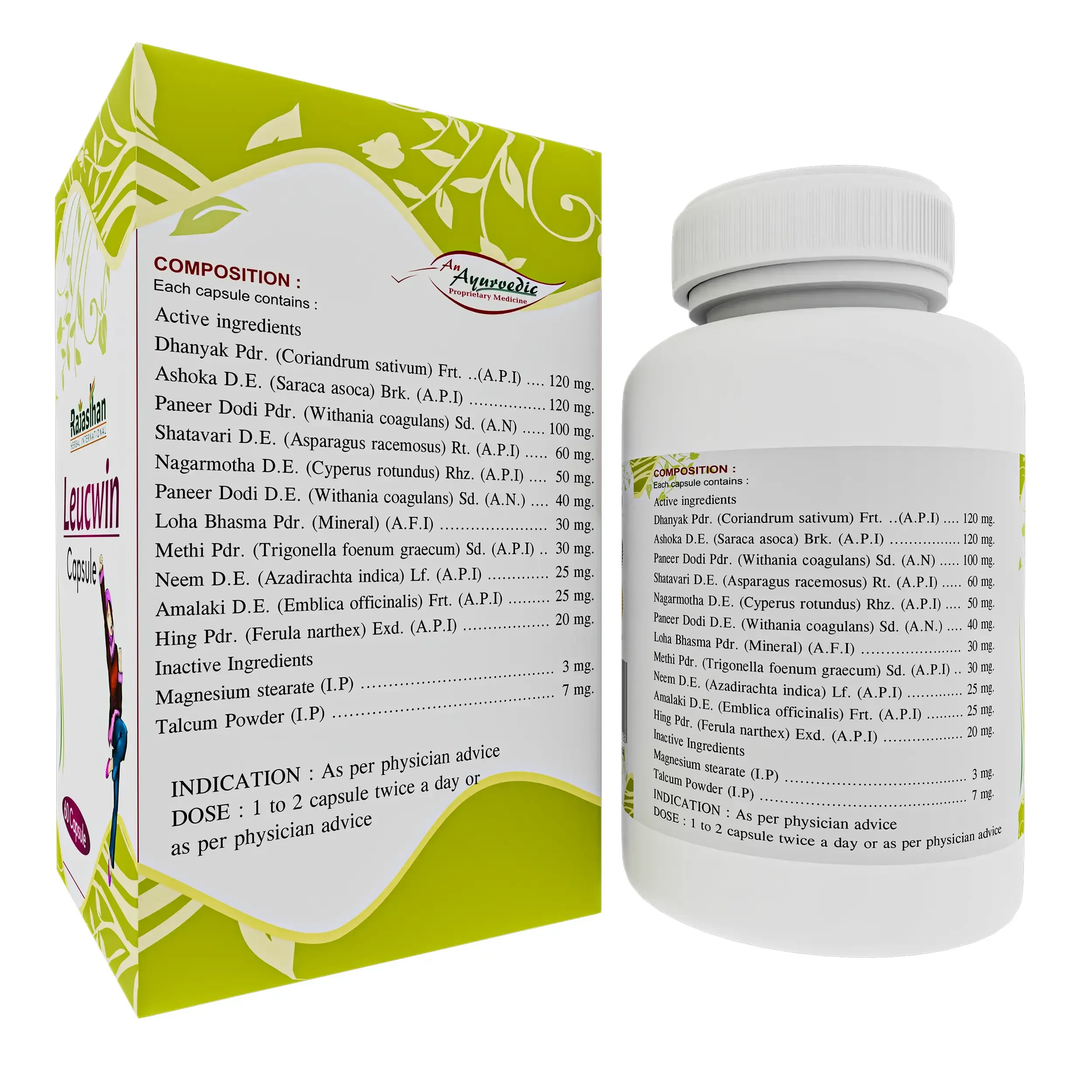 leucwin capsule ingredients