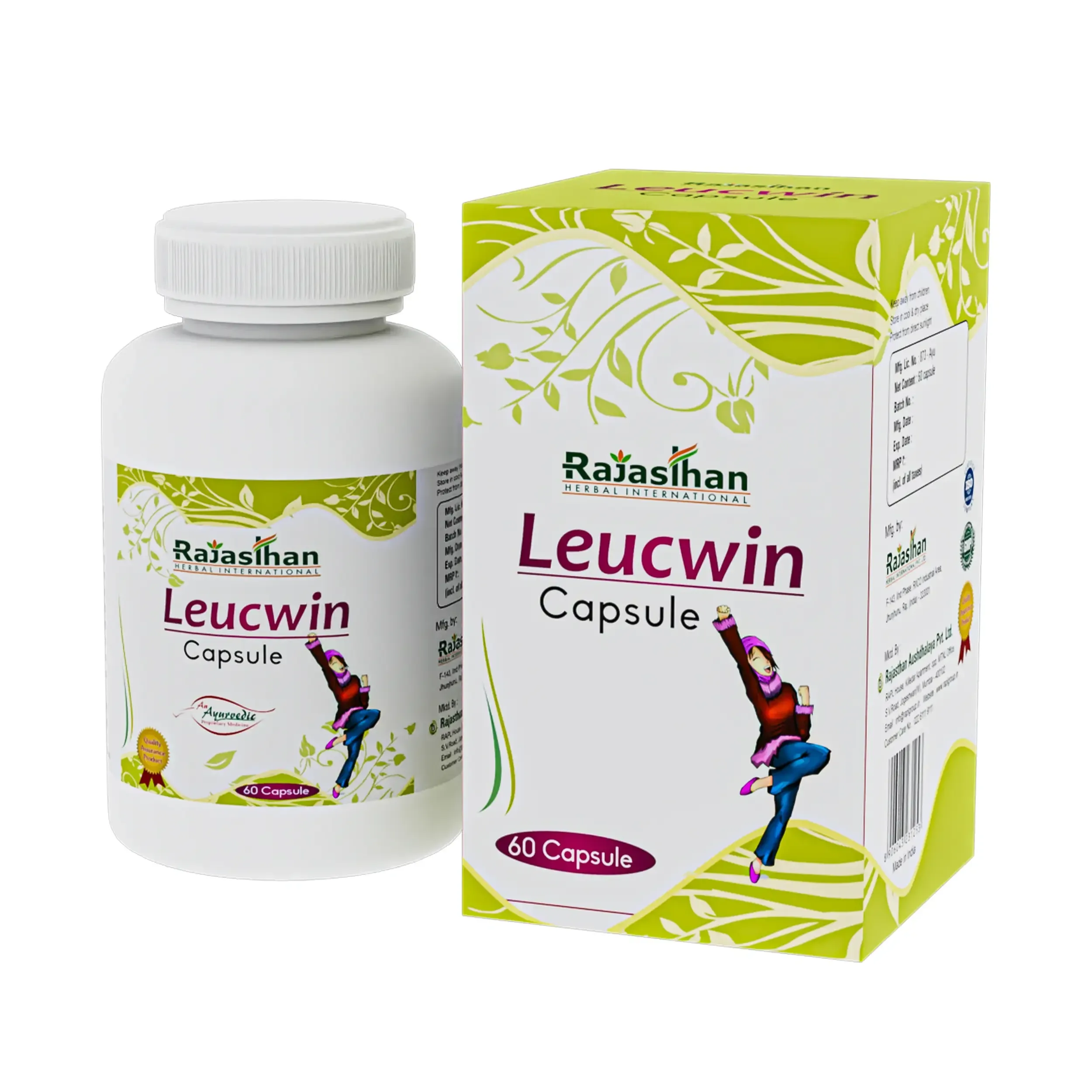 leucwin capsule rajasthan herbal