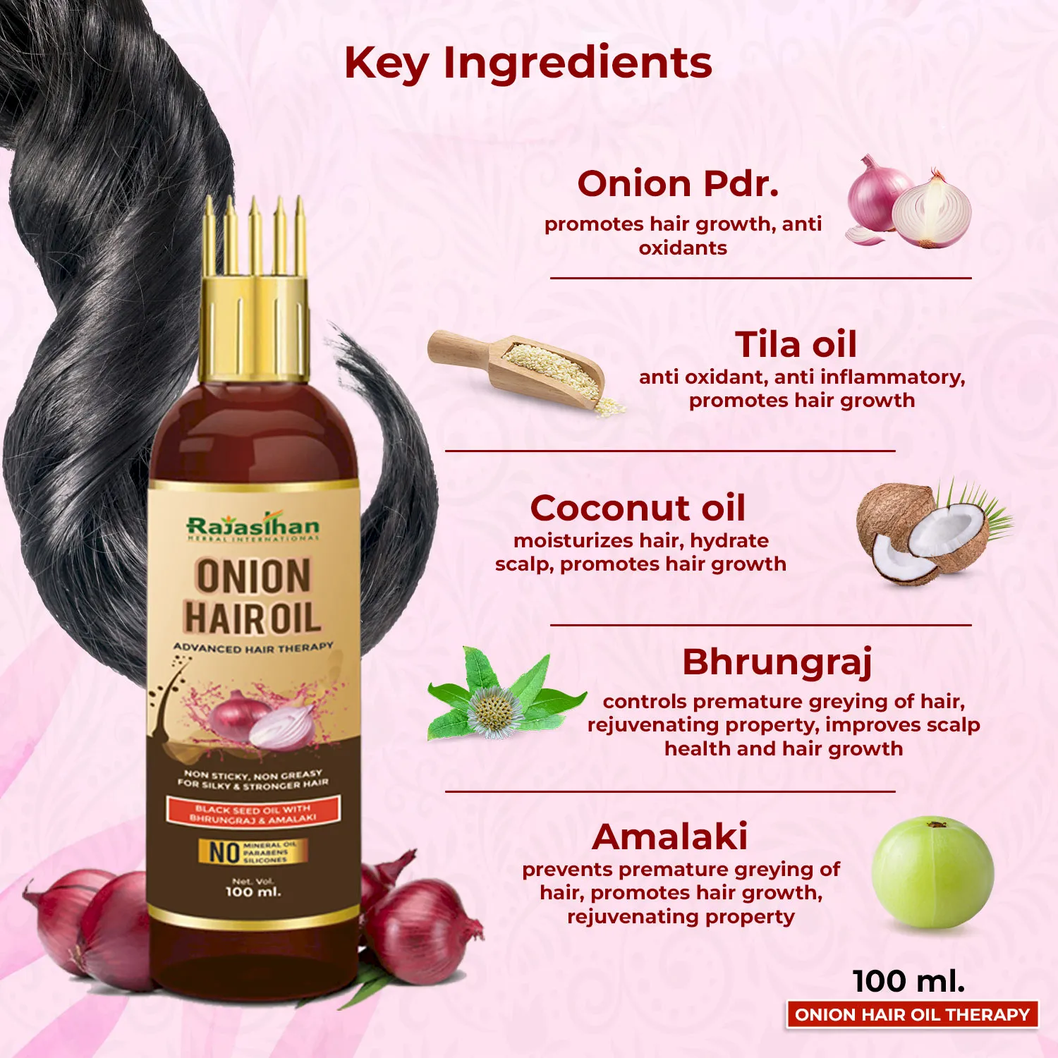 onion hair oil key ingredients