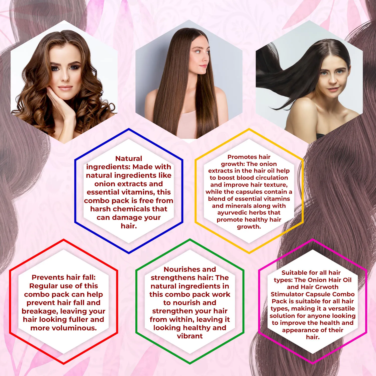 premature greying and promotes hair regrowth