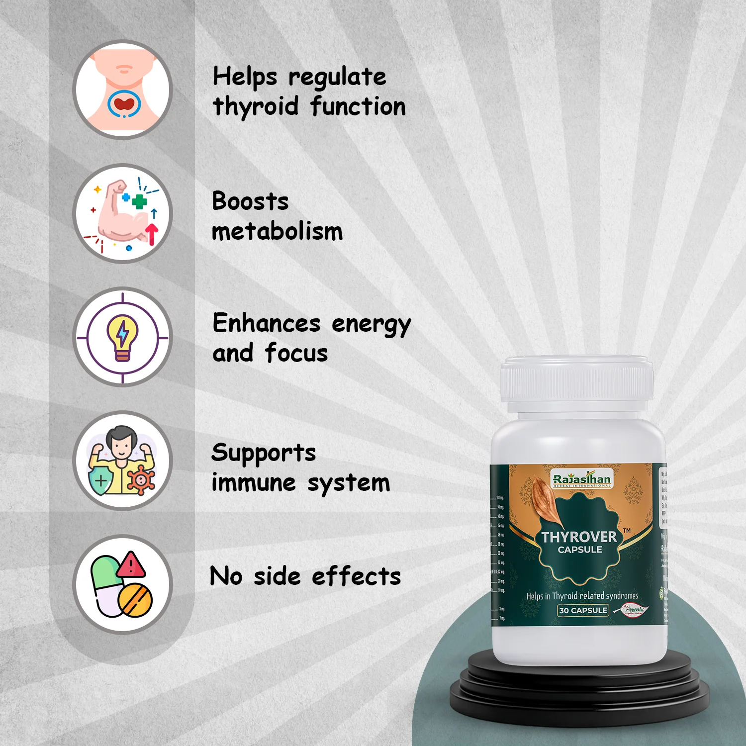 benefits of thyrover capsule