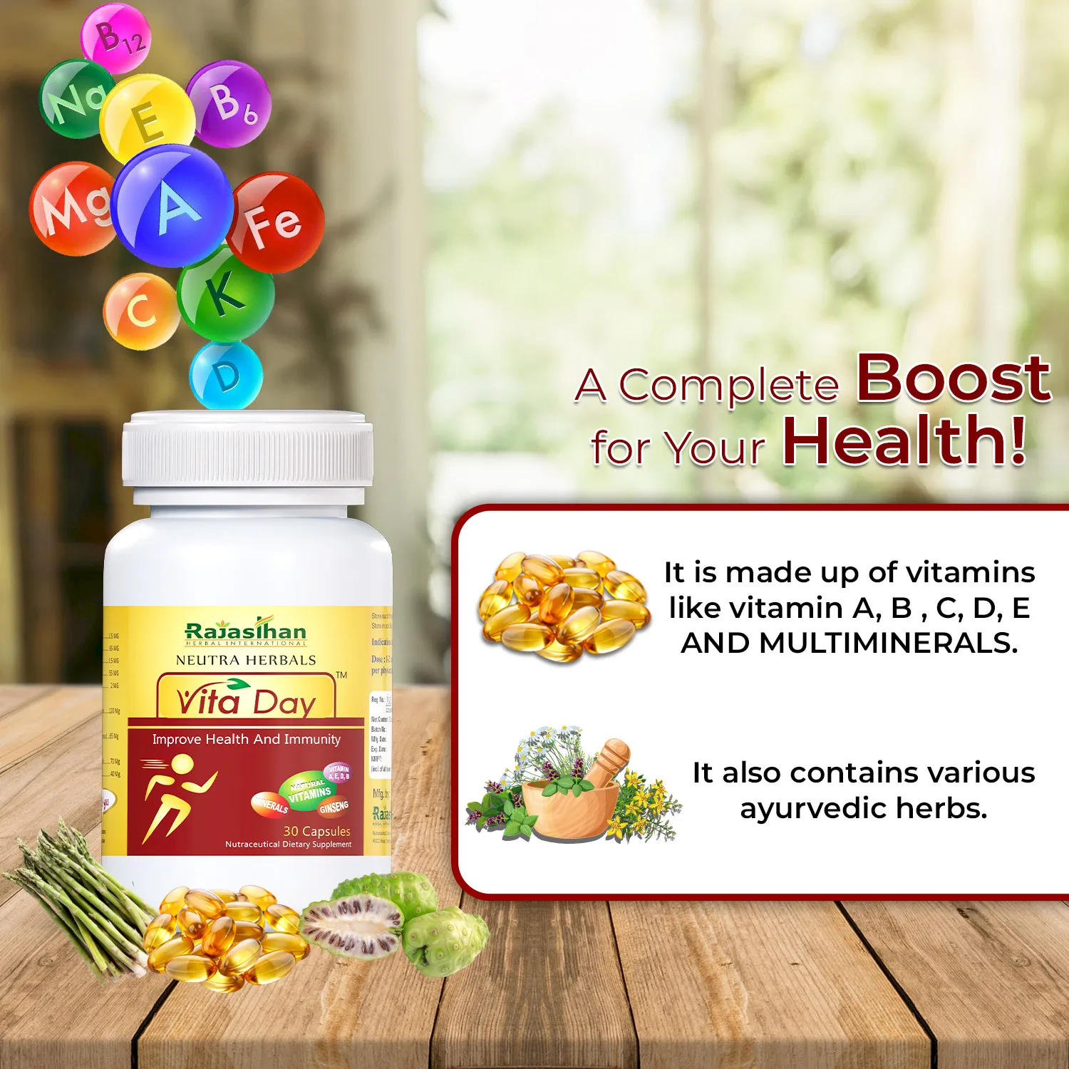 complete multi vitamin supplement