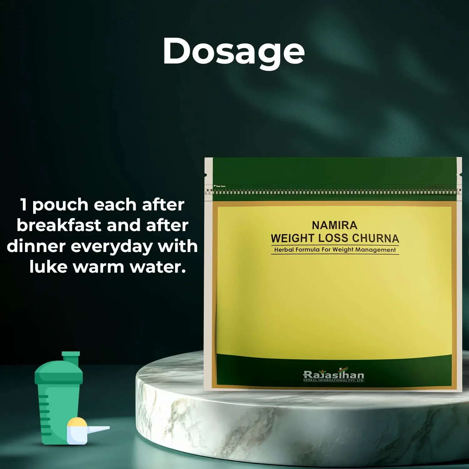 namira weight loss churna dosage