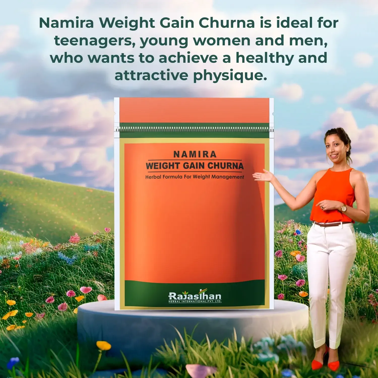 supports healthy weight gain