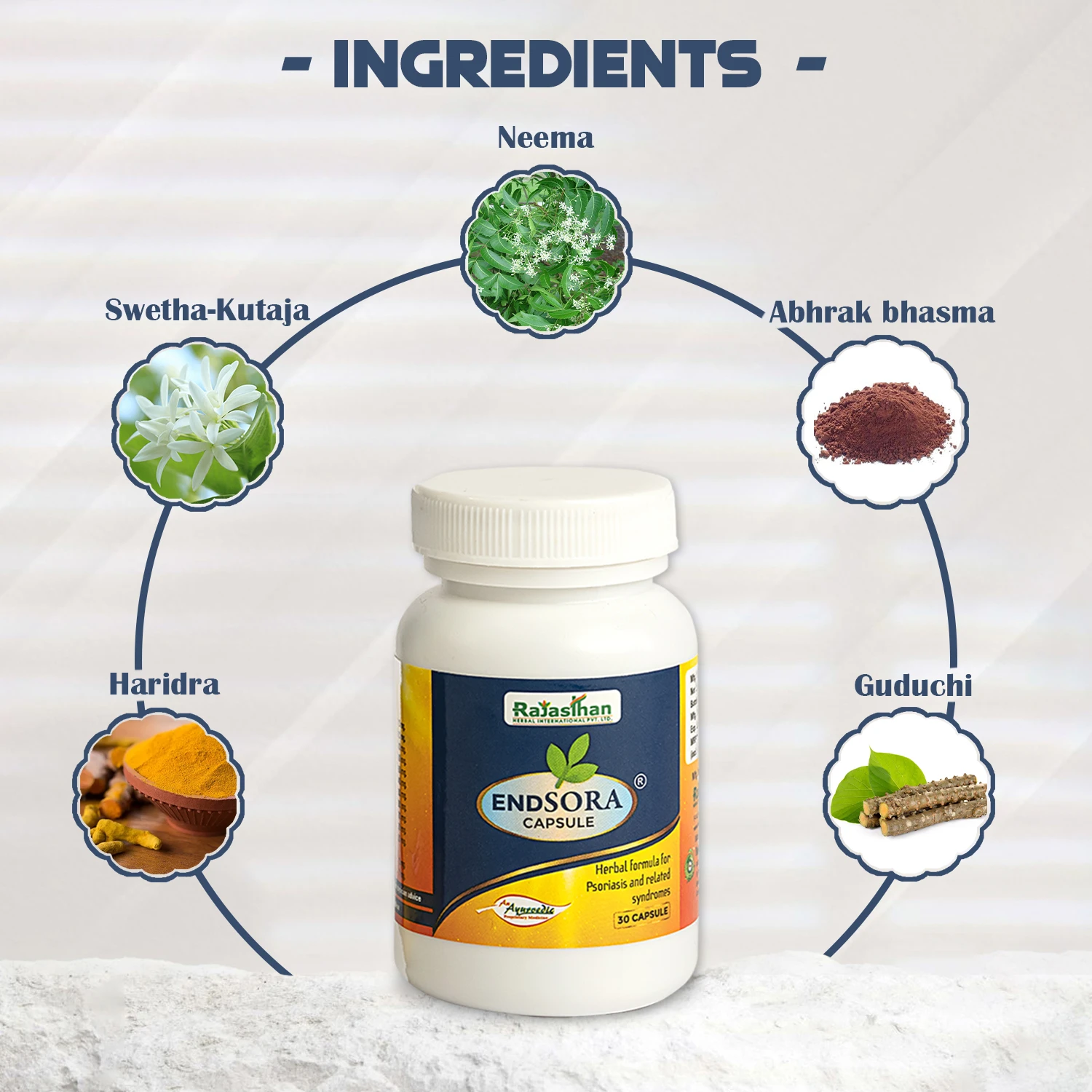 ingredients in endsora capsule