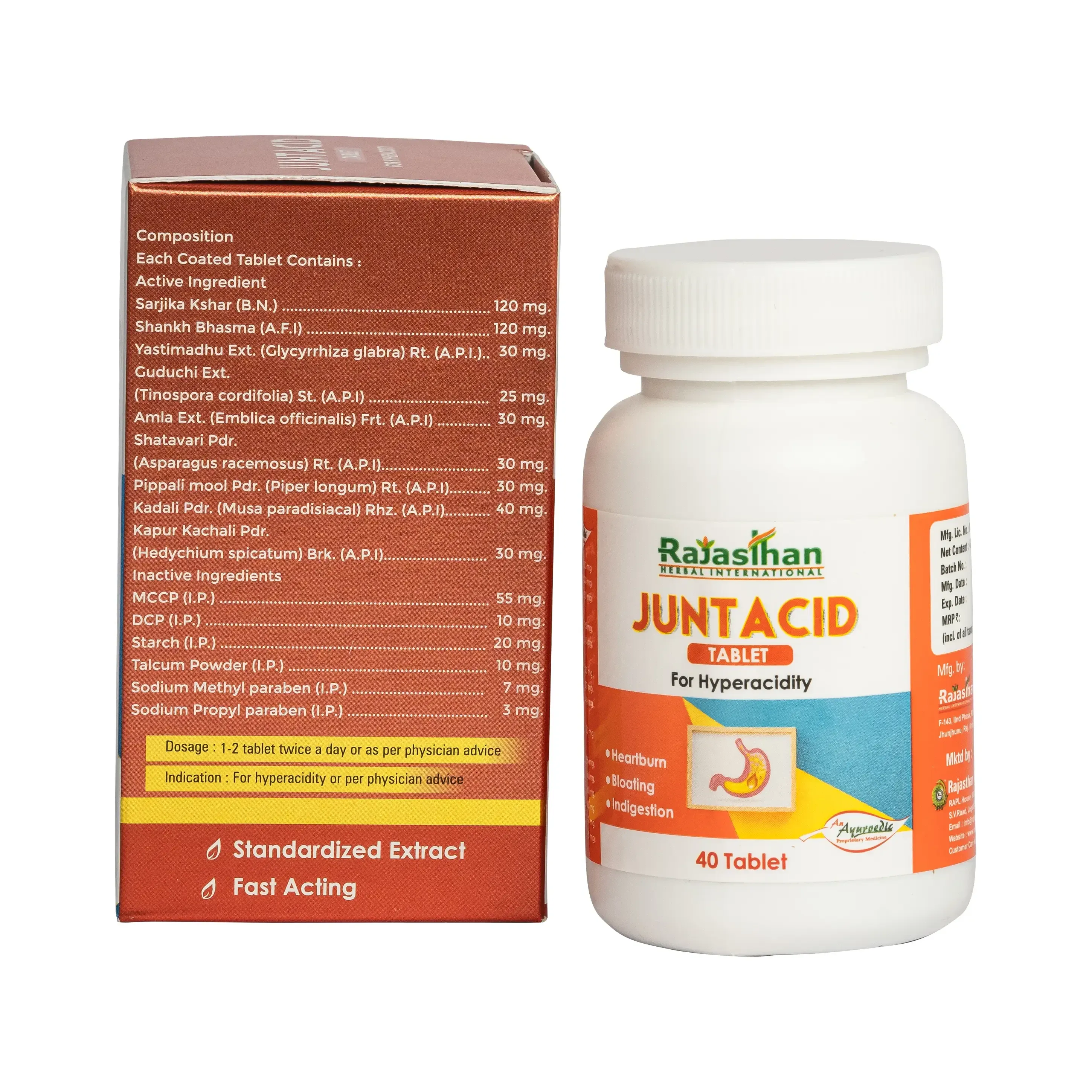 juntacid tablet ingredients