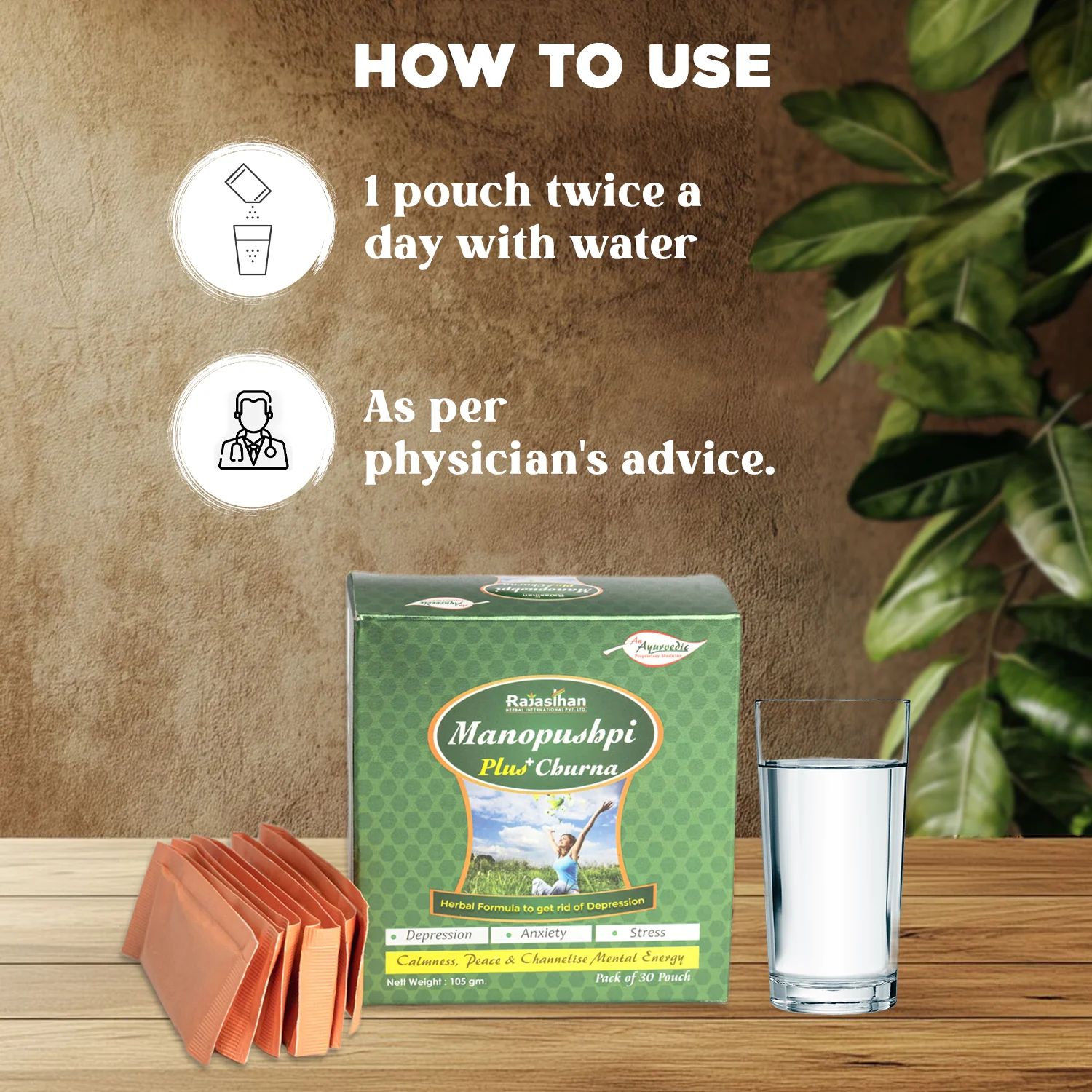 how to use manopushpi plus churna