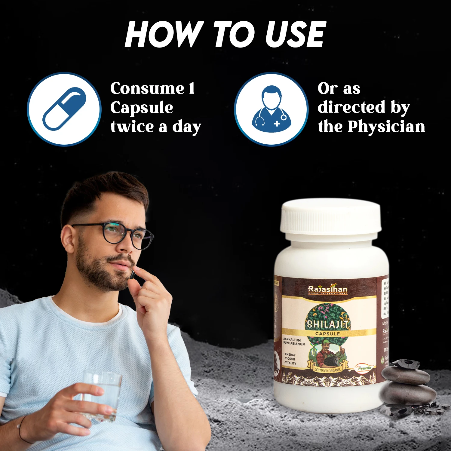 how to use shilajit capsule