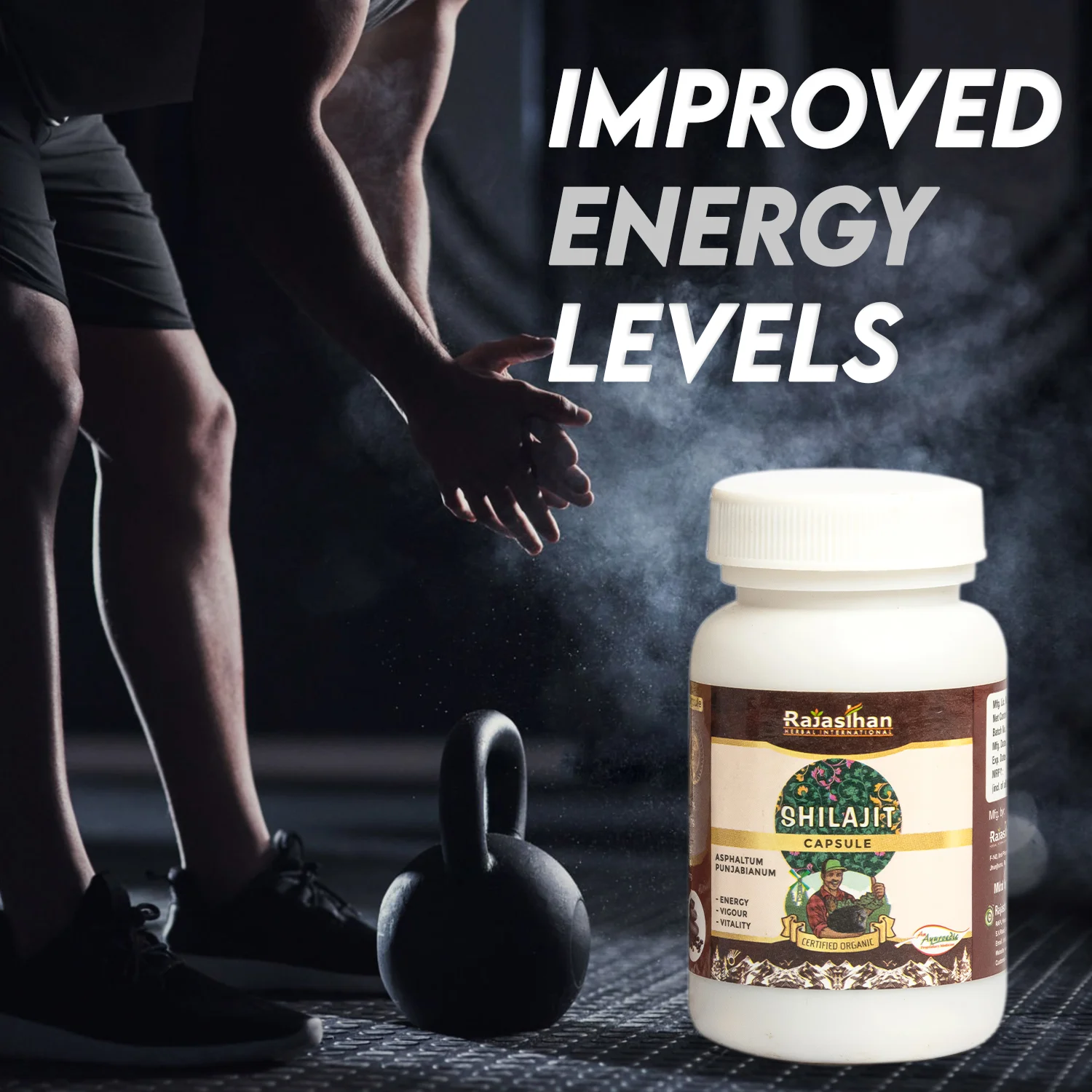 improved energylevels with shilajit