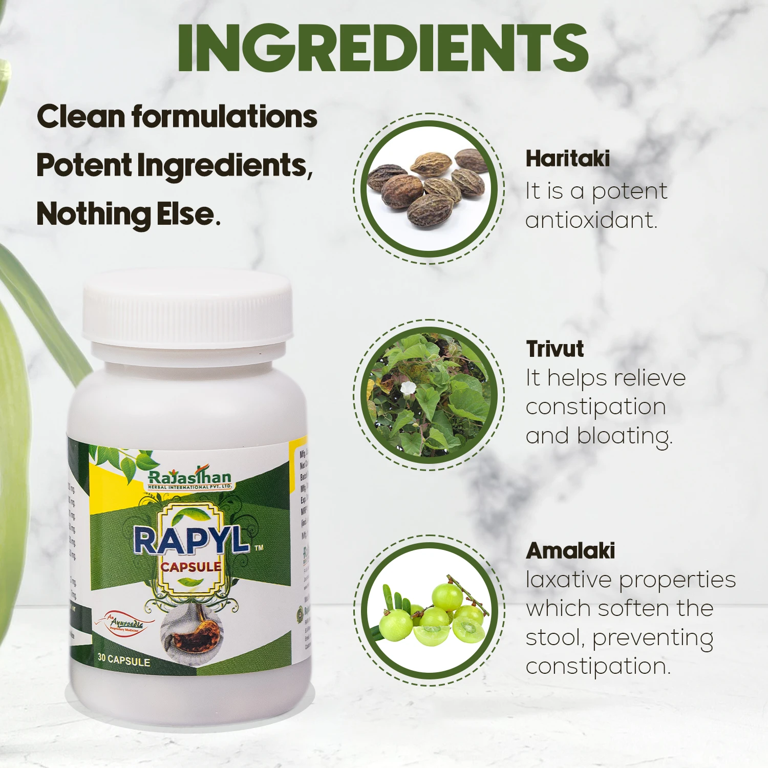 ingredients in rapyl capsule
