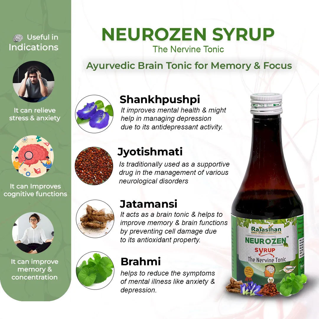 neurozen syrup nervine tonic