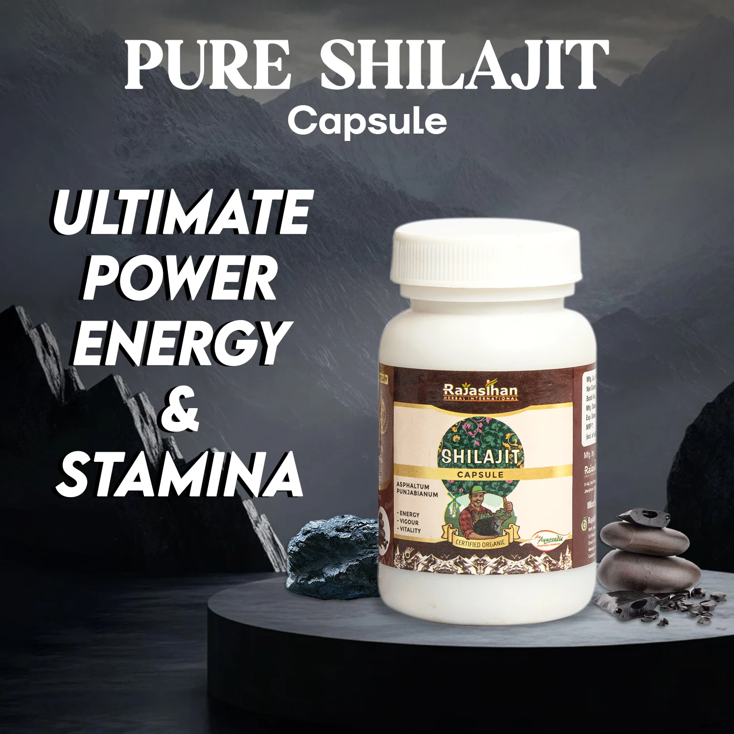 pure shilajit capsule