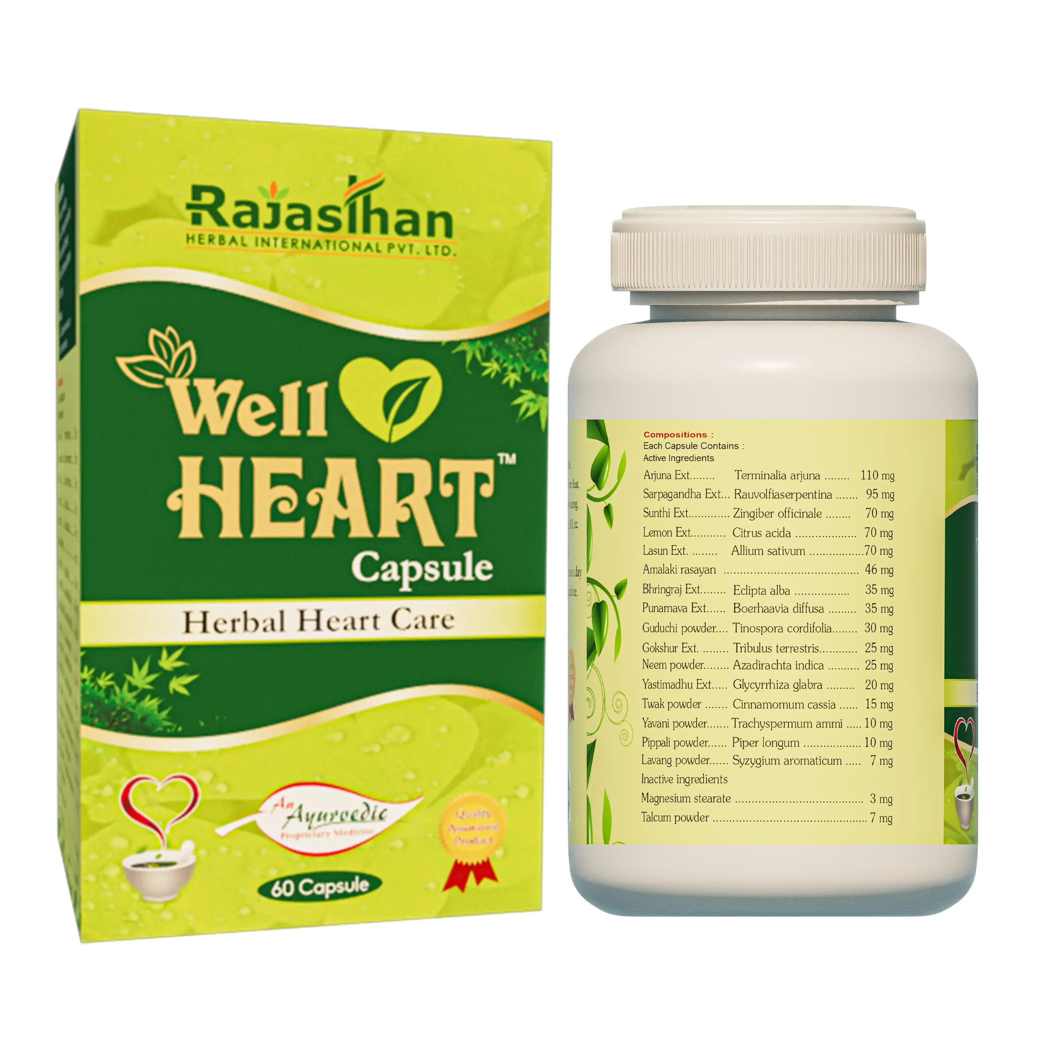 well heart capsule rajasthan herbal