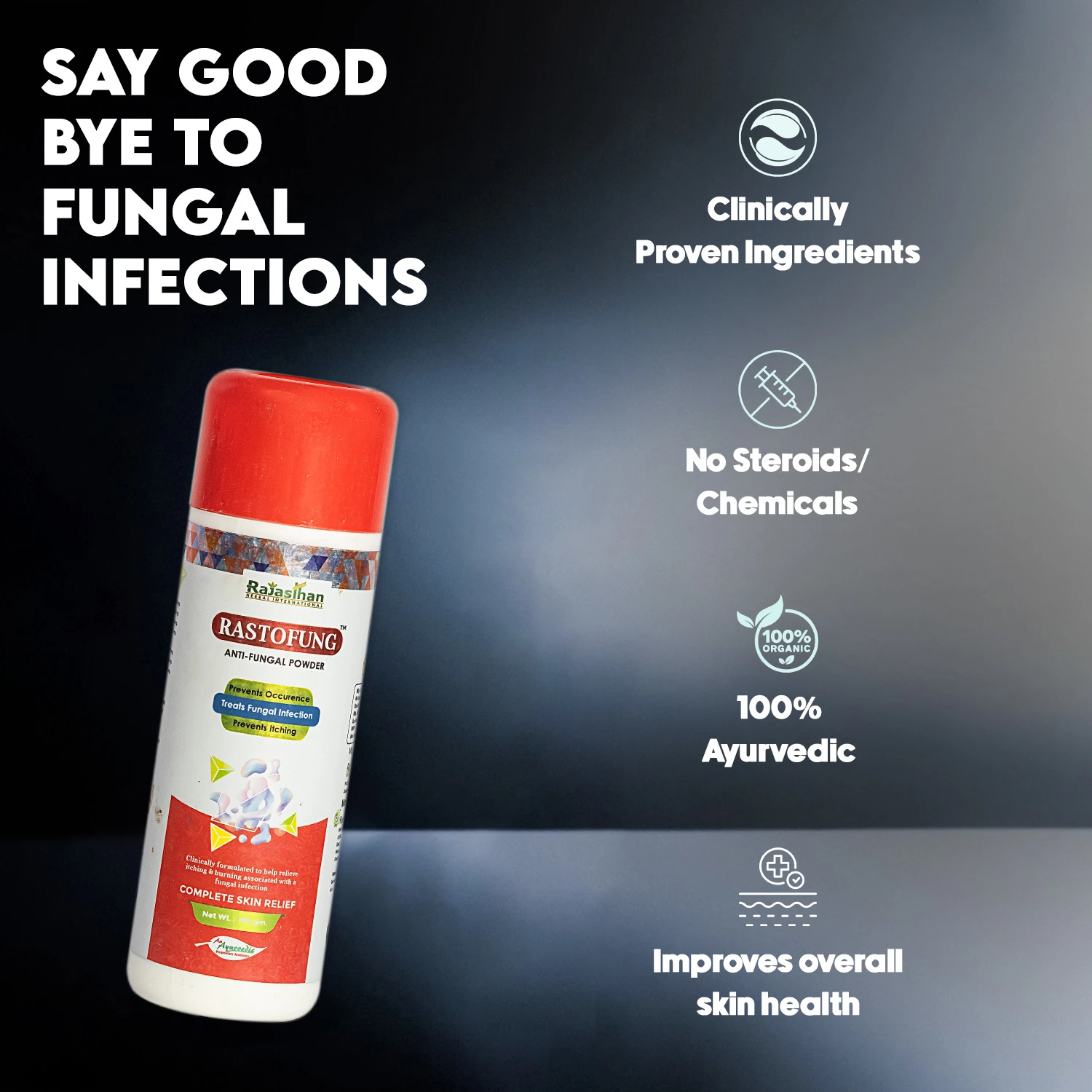 relief fungal infection