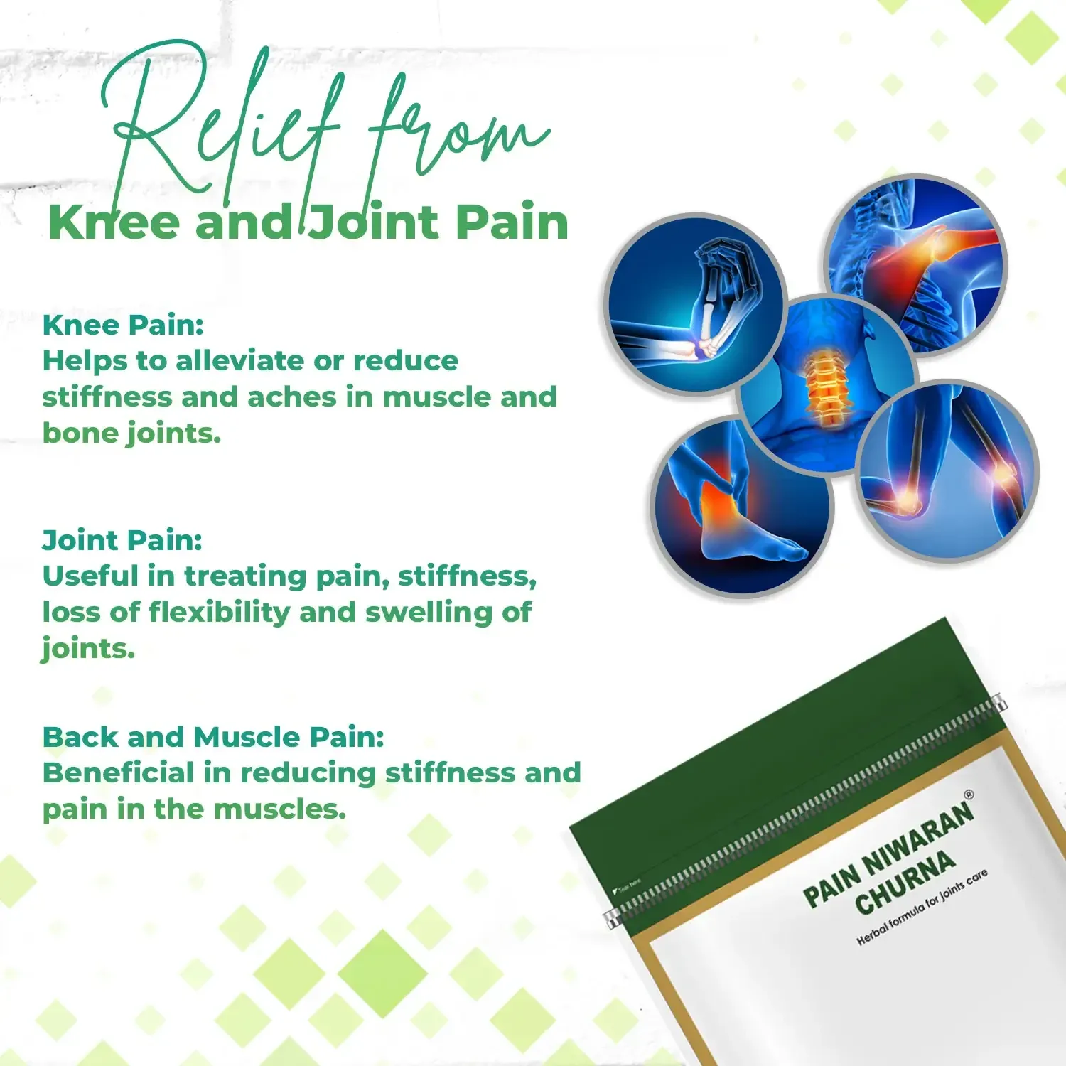 pain niwaran churna relief joints and muscle pain