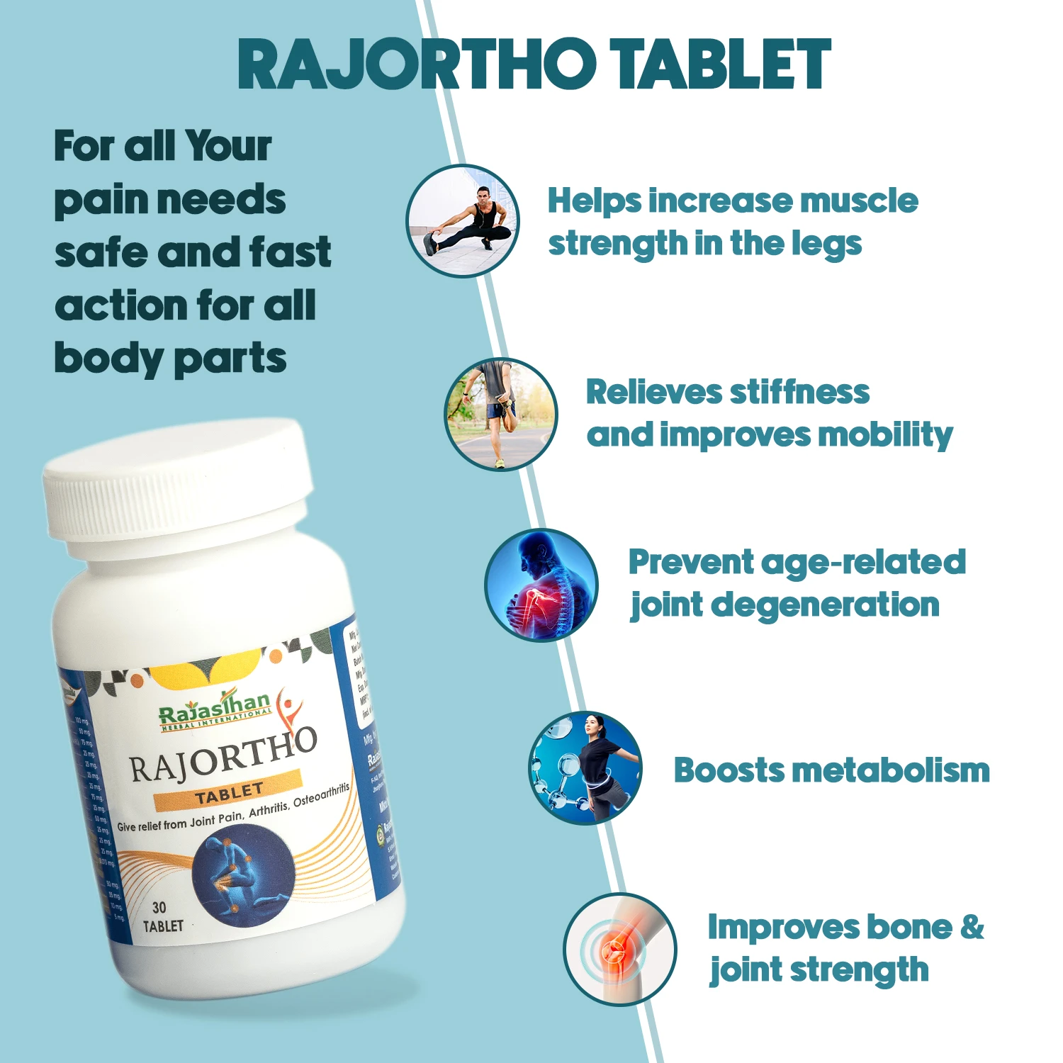 benefits of rajortho tablet