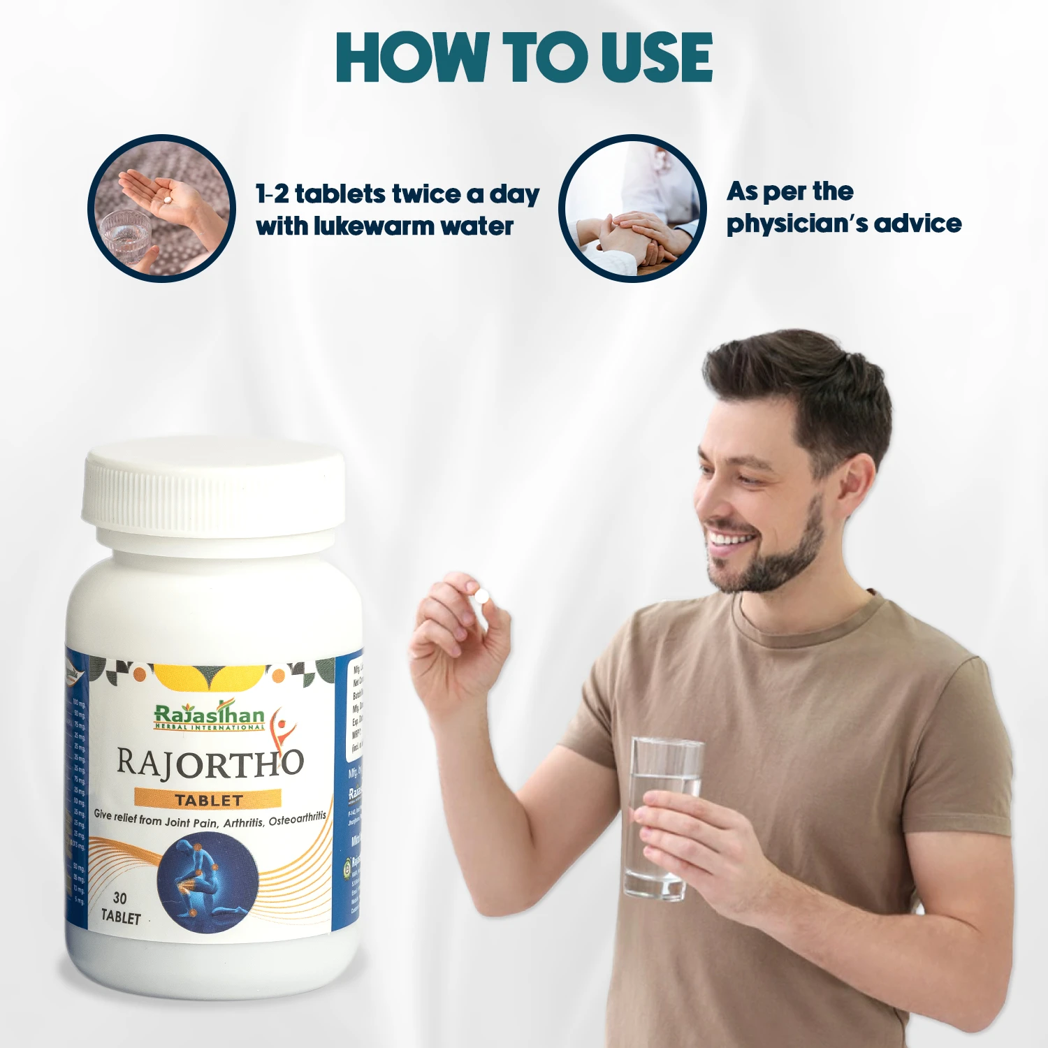 rajortho tablet dosage